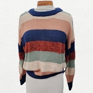 Striped Multicolor Women's Sweater